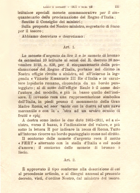 R. Decreto n°53 del 19 gennaio 1911 - pag2