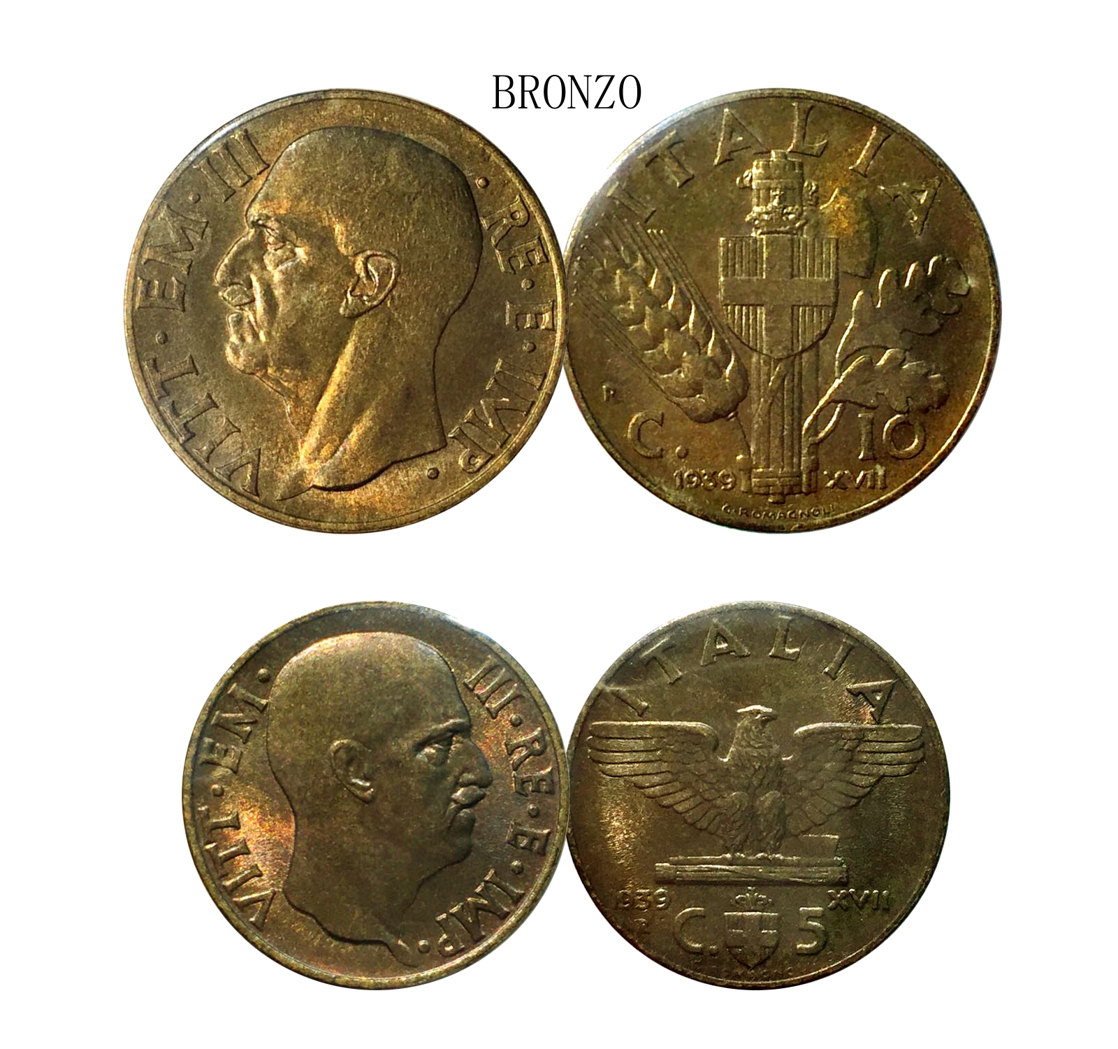 Monete d'oro finte -  Italia